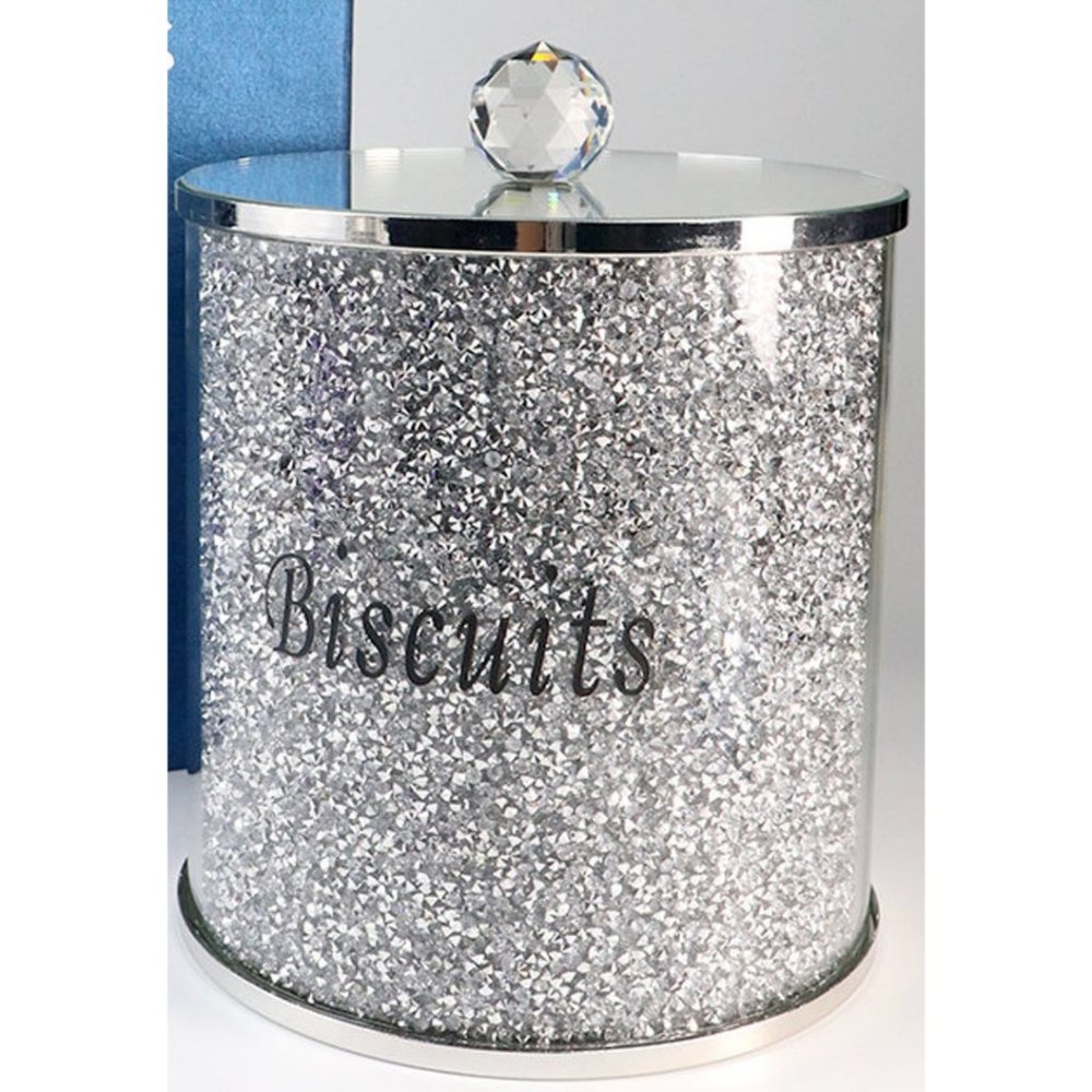Crushed Diamond Biscuit Storage Jar
